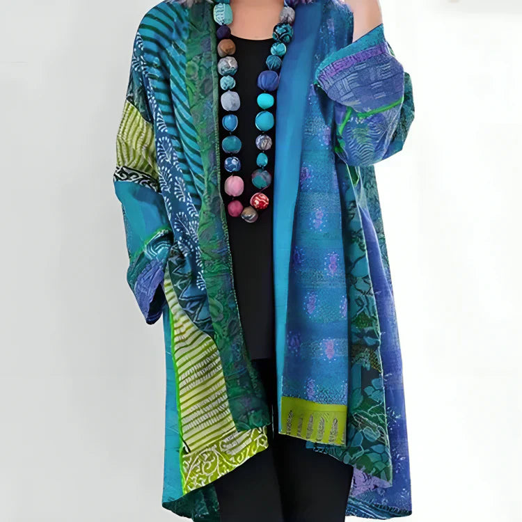 Yara | Kimono Patch Print