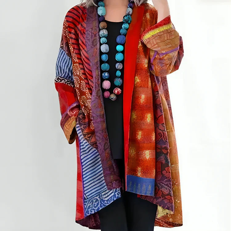 Yara | Kimono Patch Print