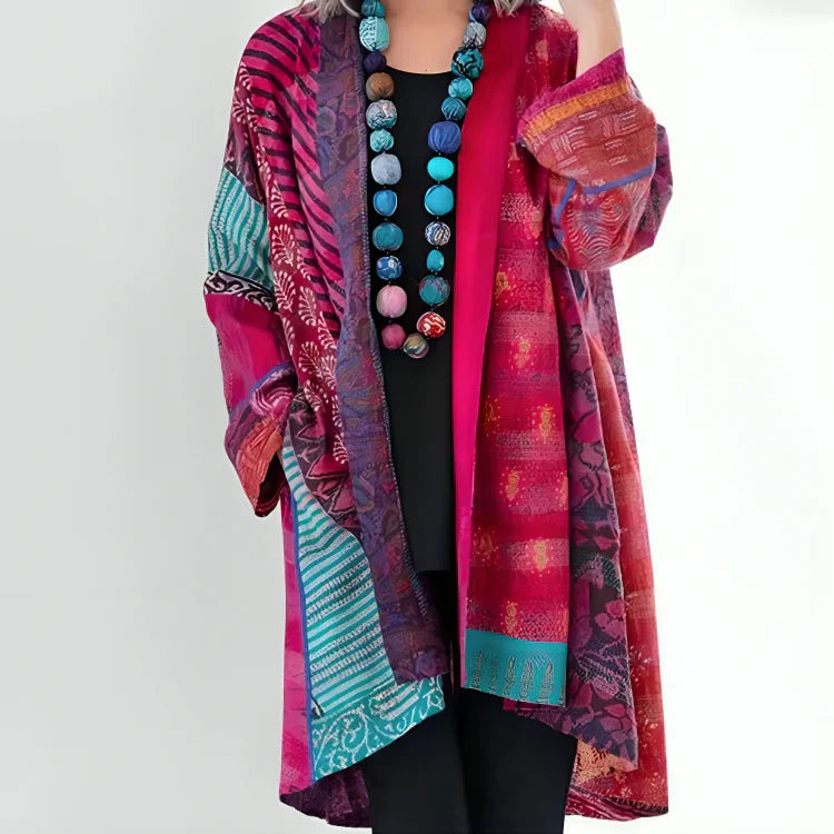 Yara | Kimono Patch Print