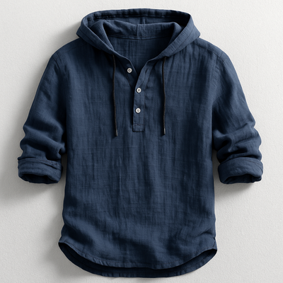 ALDRIN™|CAMICIA CON CAPPUCCIO