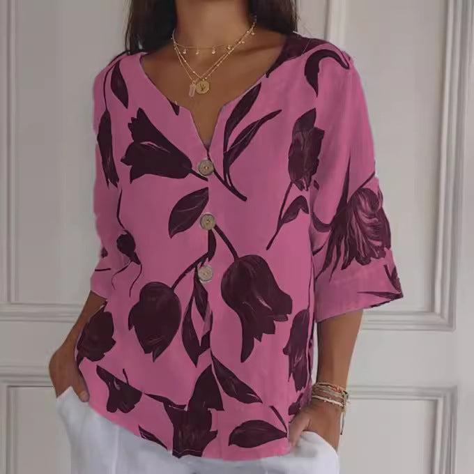 Liliane | Floral Blouse