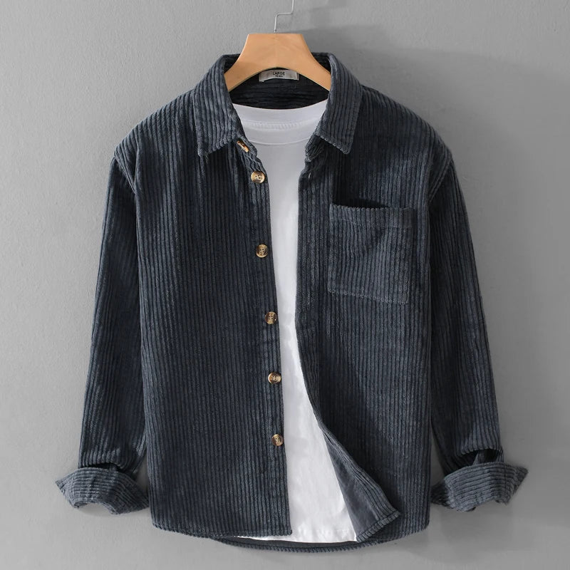 Rafael™ | Camicia in velluto a coste