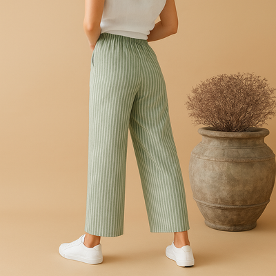 Zomerbroek met normale pasvorm voor dames | Fleur