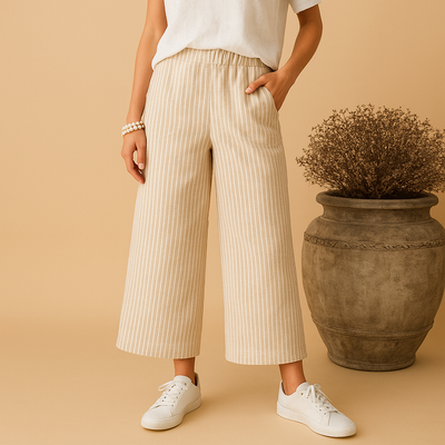 Zomerbroek met normale pasvorm voor dames | Fleur