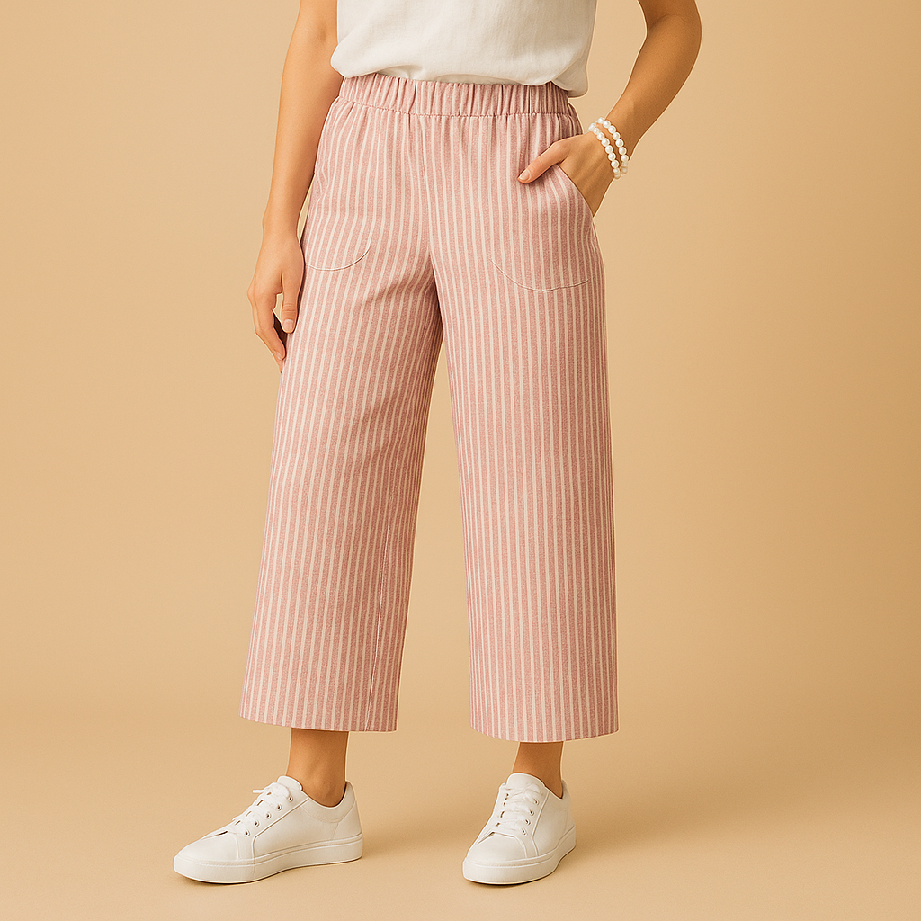 Zomerbroek met normale pasvorm voor dames | Fleur