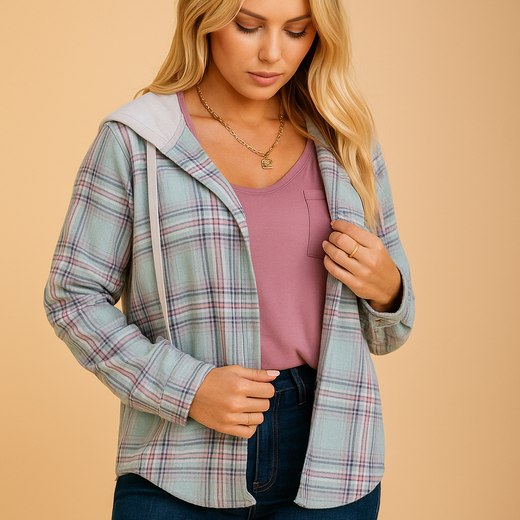 Casual button-up jas voor dames | Lieke