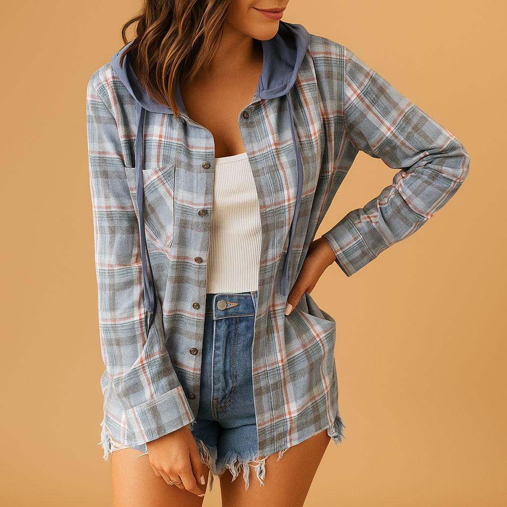 Casual button-up jas voor dames | Lieke