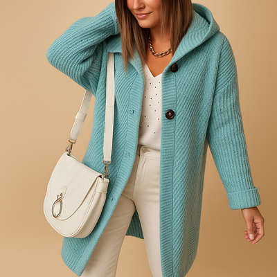 Comfortabel open damesvest met tijdloze pasvorm | Lina