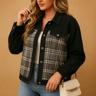 Comfortabele damesjas van ademend textiel | Femke
