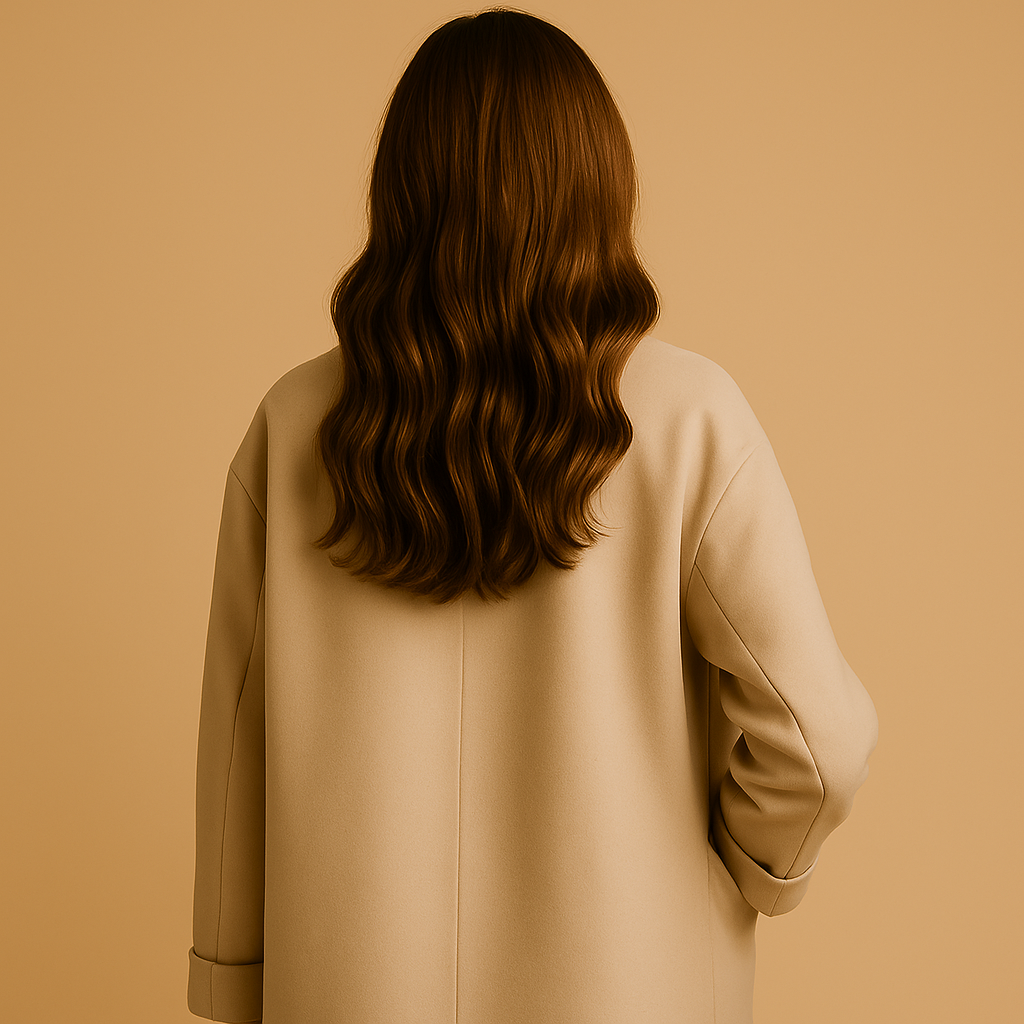 Lange elegante winterjas voor dames | Veerle