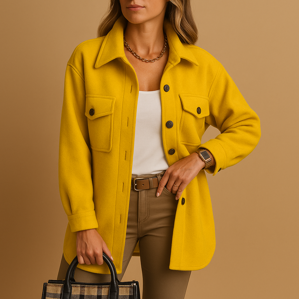Lange winterjas met getailleerd silhouet voor dames | Marlies