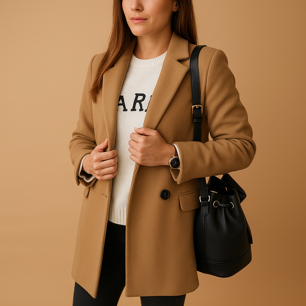 Lange winterjas voor dames | Marieke