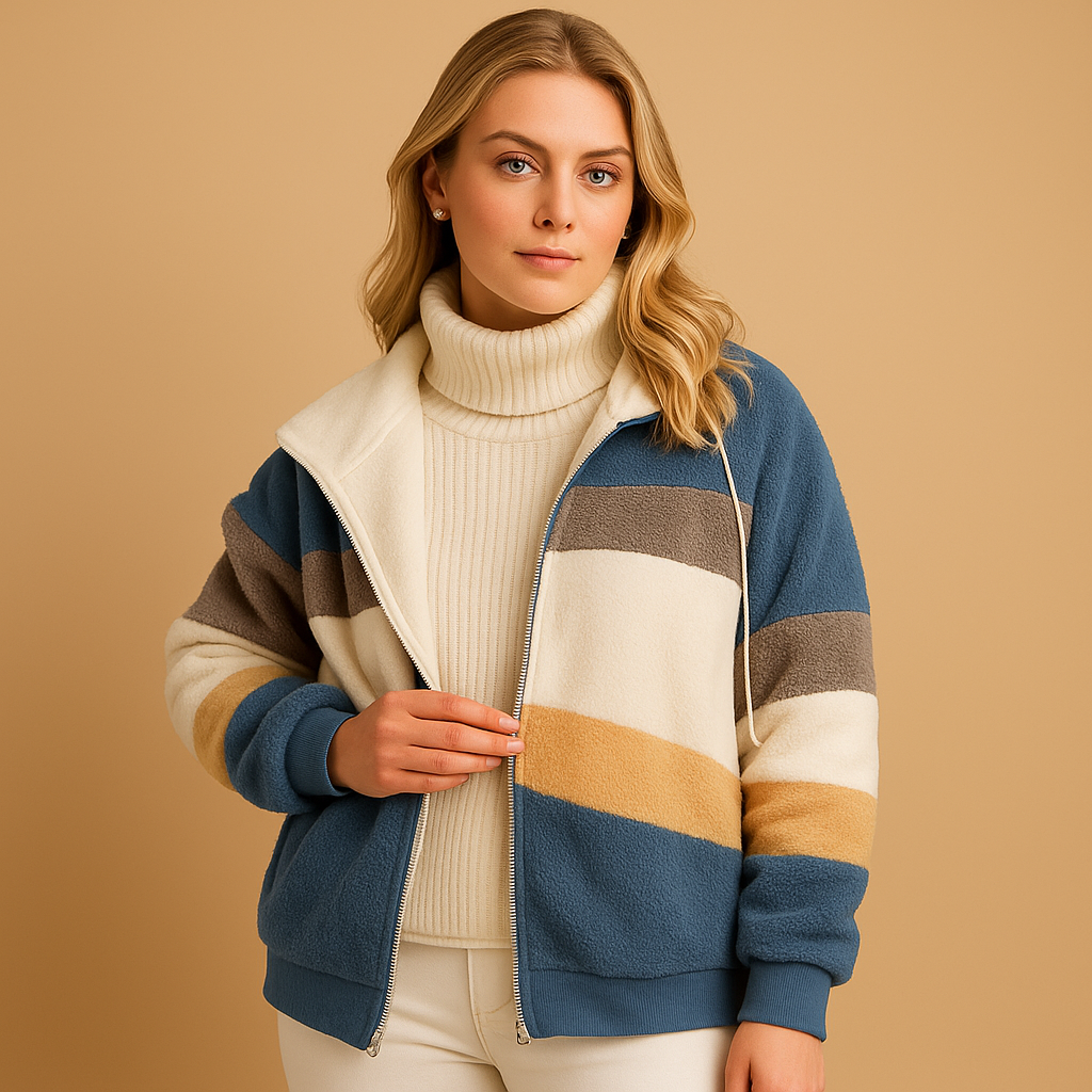 Lange zachte winterjas voor dames | Femke