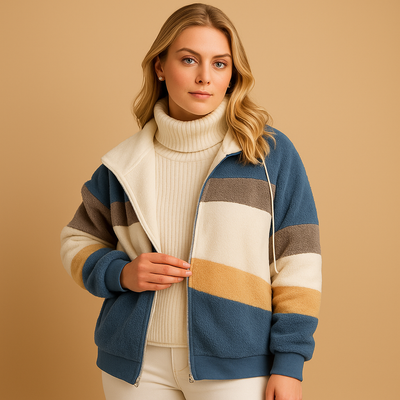Lange zachte winterjas voor dames | Femke