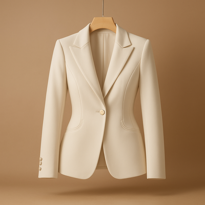 Stijlvolle blazer met reverskraag voor dames | Jasmijn