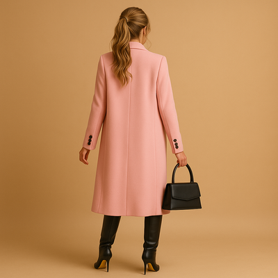 Stijlvolle lange winterjas voor dames | Ilse