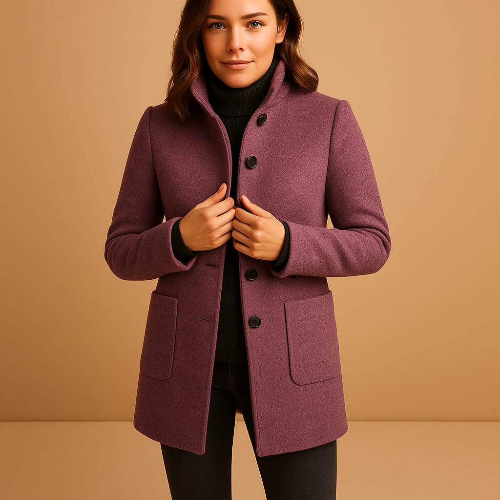 Warme zachte winterjas voor dames | Yara